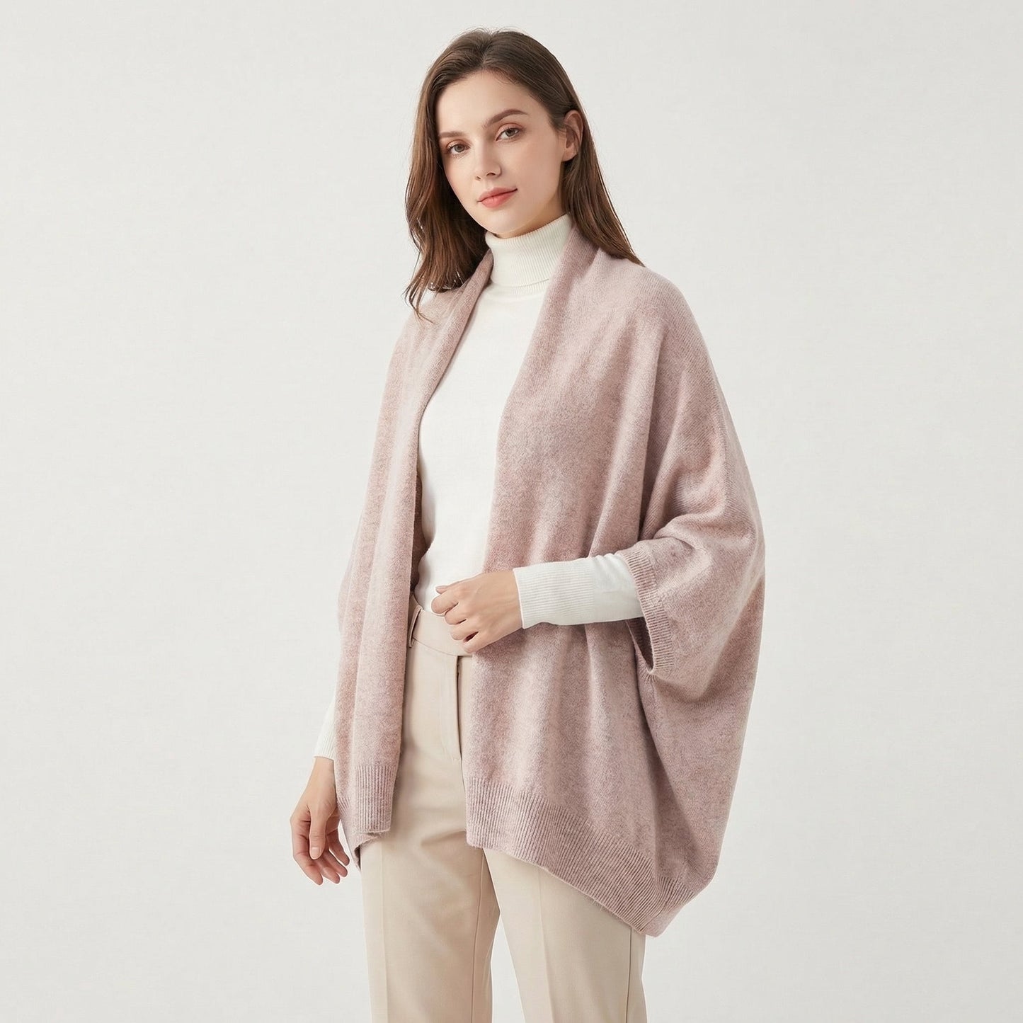 Luneva | Cashmere Shawl Knit Cardigan