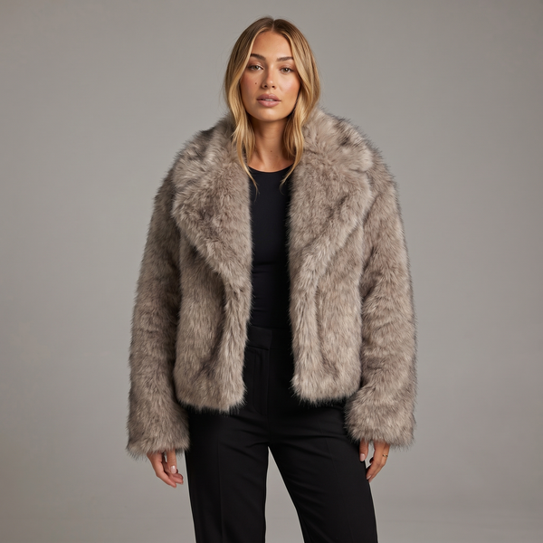 Velmira | Faux Fur Coat Soft Elegant Fit