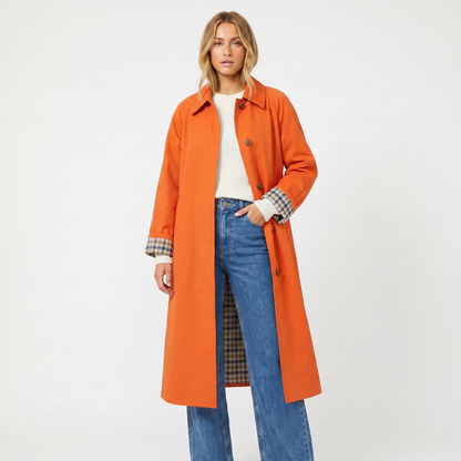 Camille | Single Breasted Trench Coat