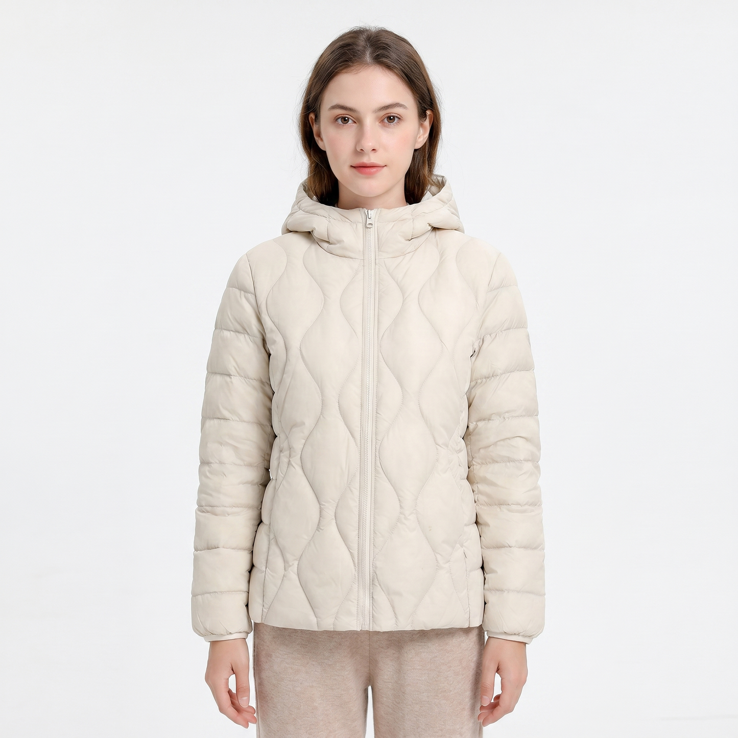 Isla | Short Hooded Quilted Jacket