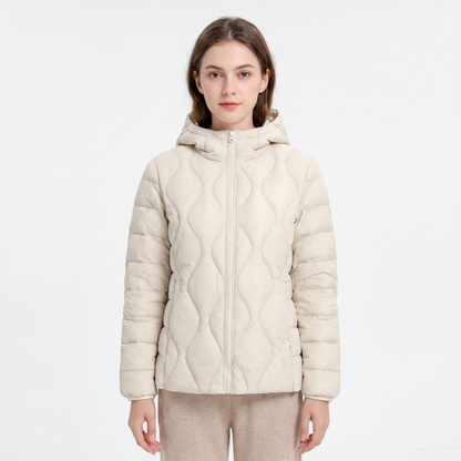 Isla | Short Hooded Quilted Jacket