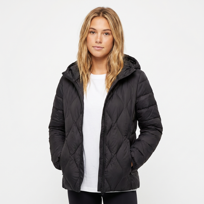 Isla | Short Hooded Quilted Jacket