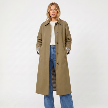 Camille | Single Breasted Trench Coat