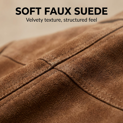 Odile | Button-Down Suede Blazer
