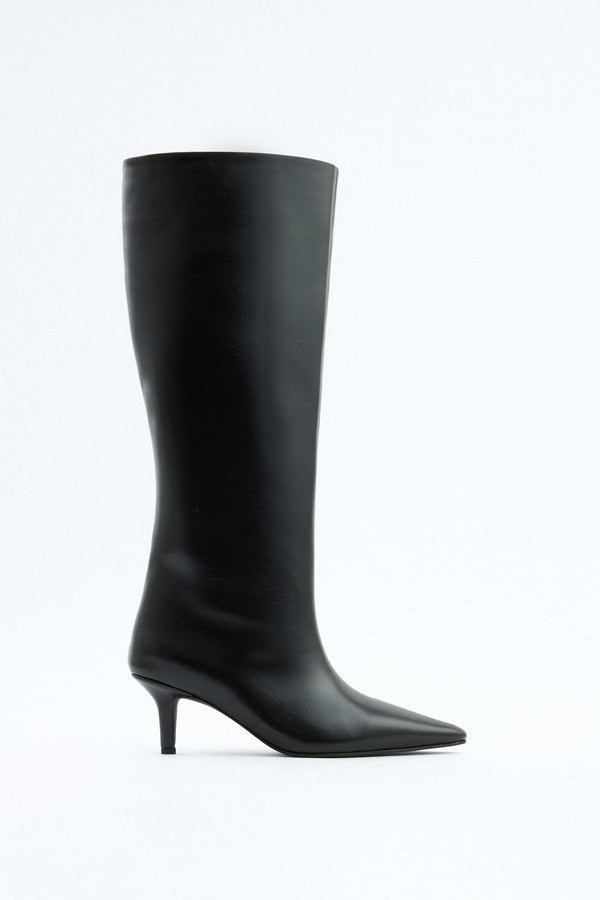 Seravyn | Leather Knee High Boots