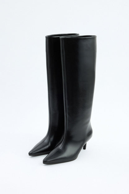 Seravyn | Leather Knee High Boots