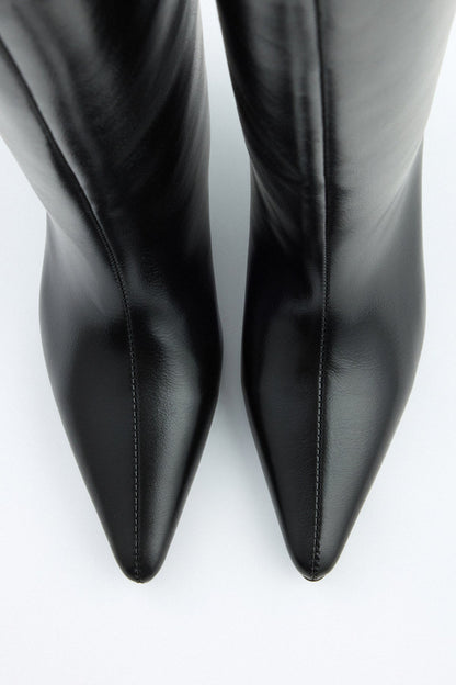 Seravyn | Leather Knee High Boots