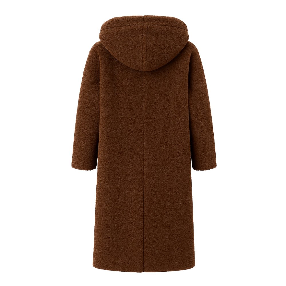 Elowen | Hooded Teddy Oversized Coat