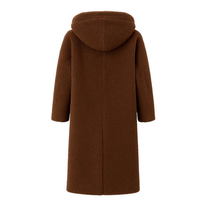 Elowen | Hooded Teddy Oversized Coat