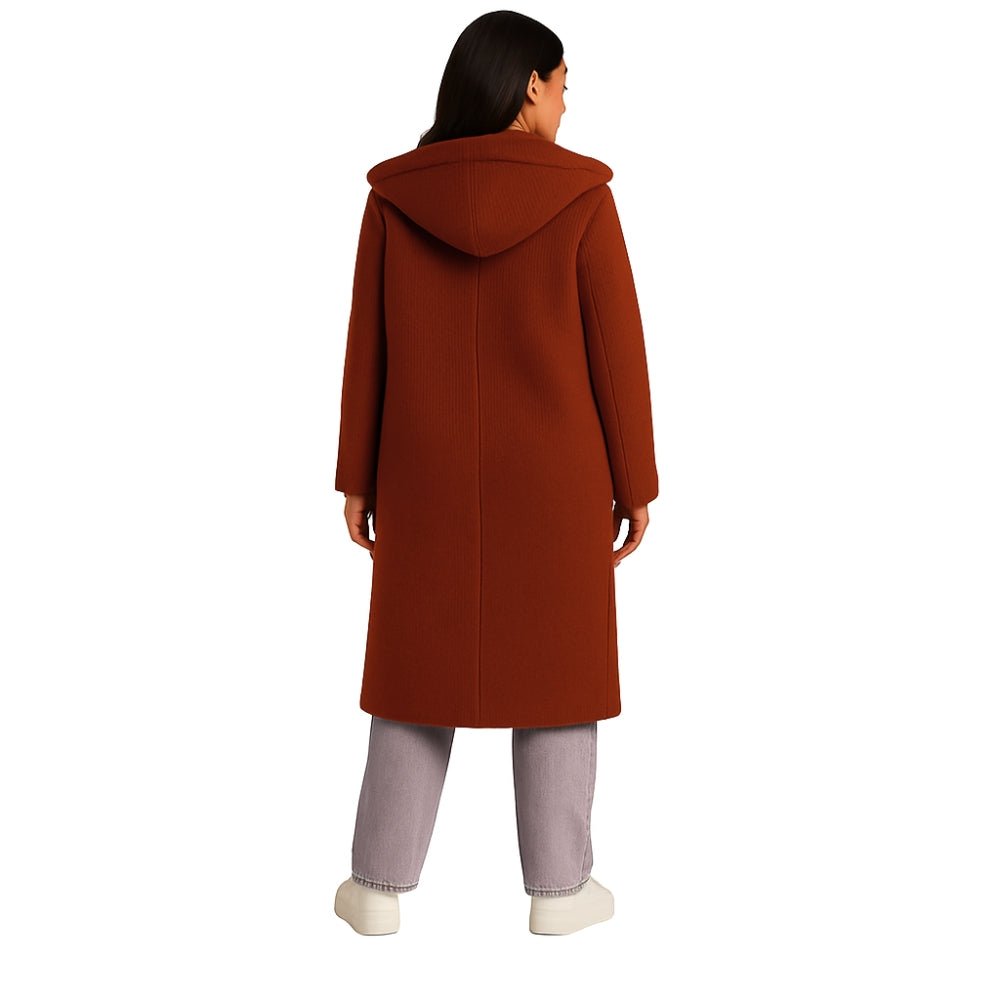 Elowen | Hooded Teddy Oversized Coat