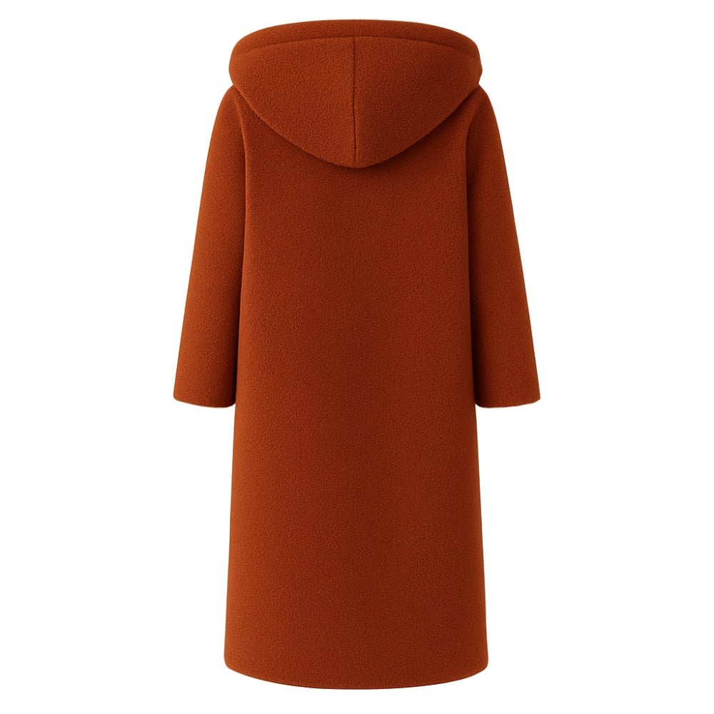 Elowen | Hooded Teddy Oversized Coat