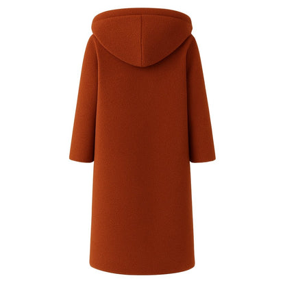 Elowen | Hooded Teddy Oversized Coat