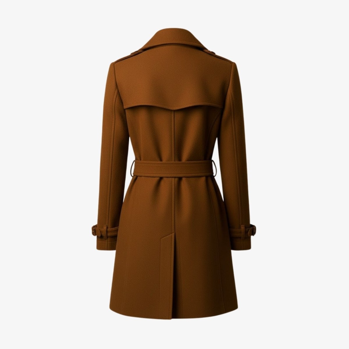Valentina | Double Breasted Wool Trench Coat