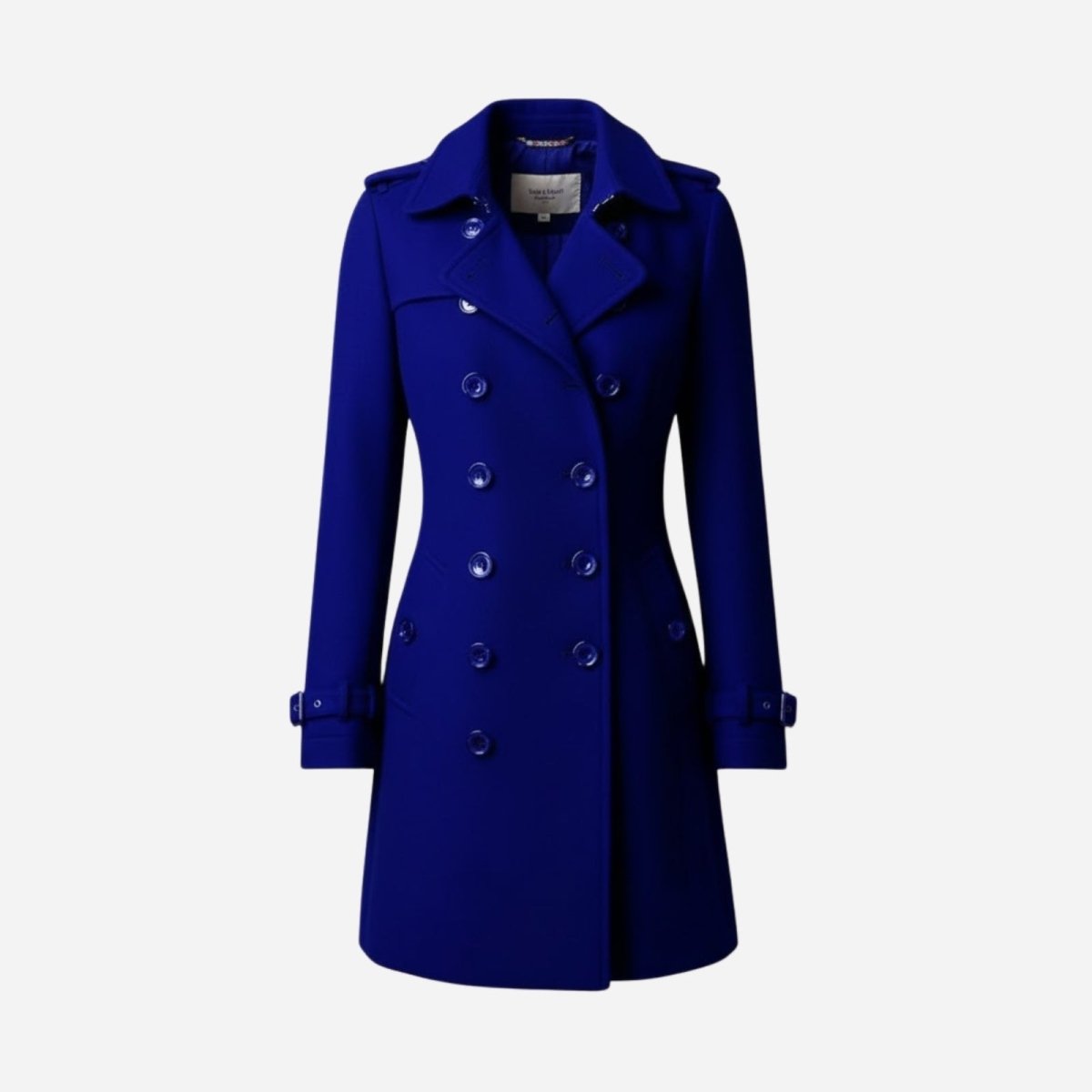 Valentina | Double Breasted Wool Trench Coat