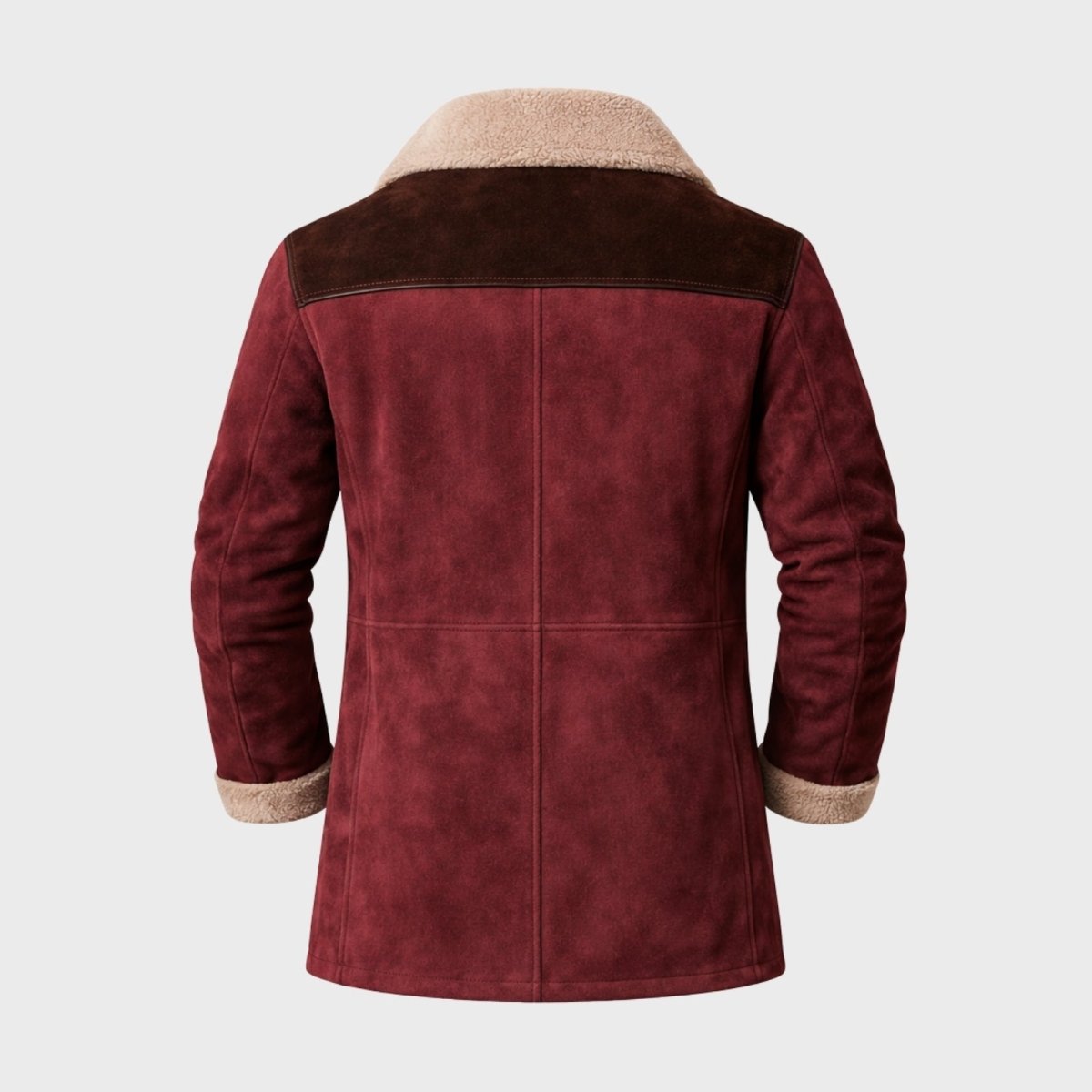 Hudson | Men's Suede Shearling Coat