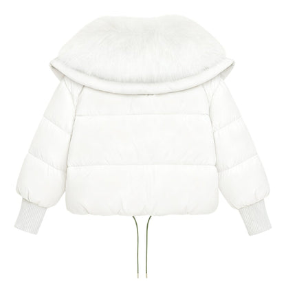 Aurelia | Duck Down Puffer Coat Fur Collar