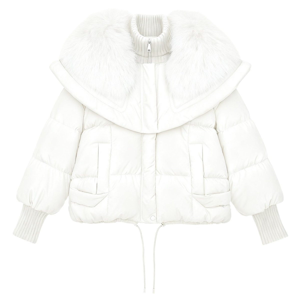 Aurelia | Duck Down Puffer Coat Fur Collar