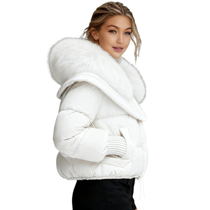 Aurelia | Duck Down Puffer Coat Fur Collar