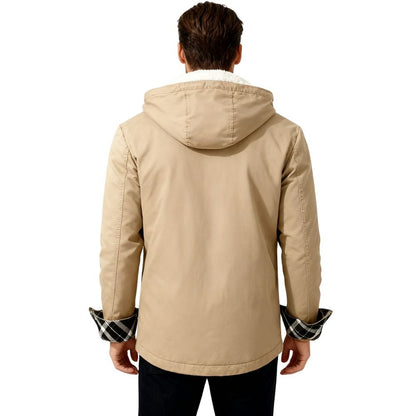 Alex | Sherpa Lined Hooded Jacket