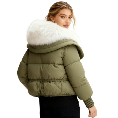 Aurelia | Duck Down Puffer Coat Fur Collar