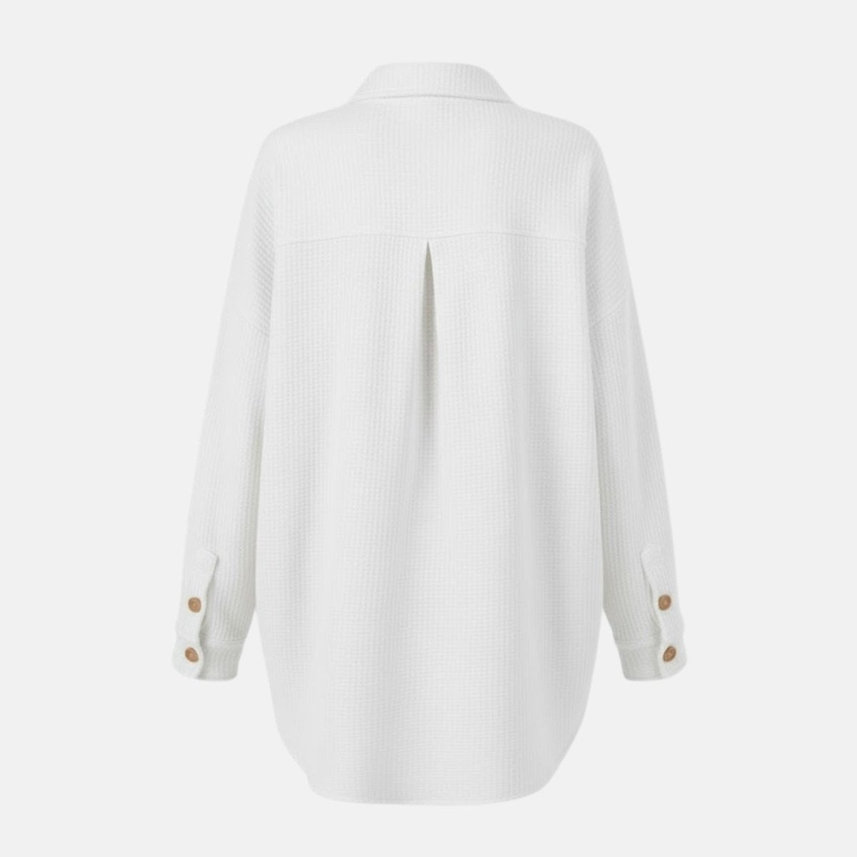 Donelle | Waffle Knit Shacket Relaxed Fit