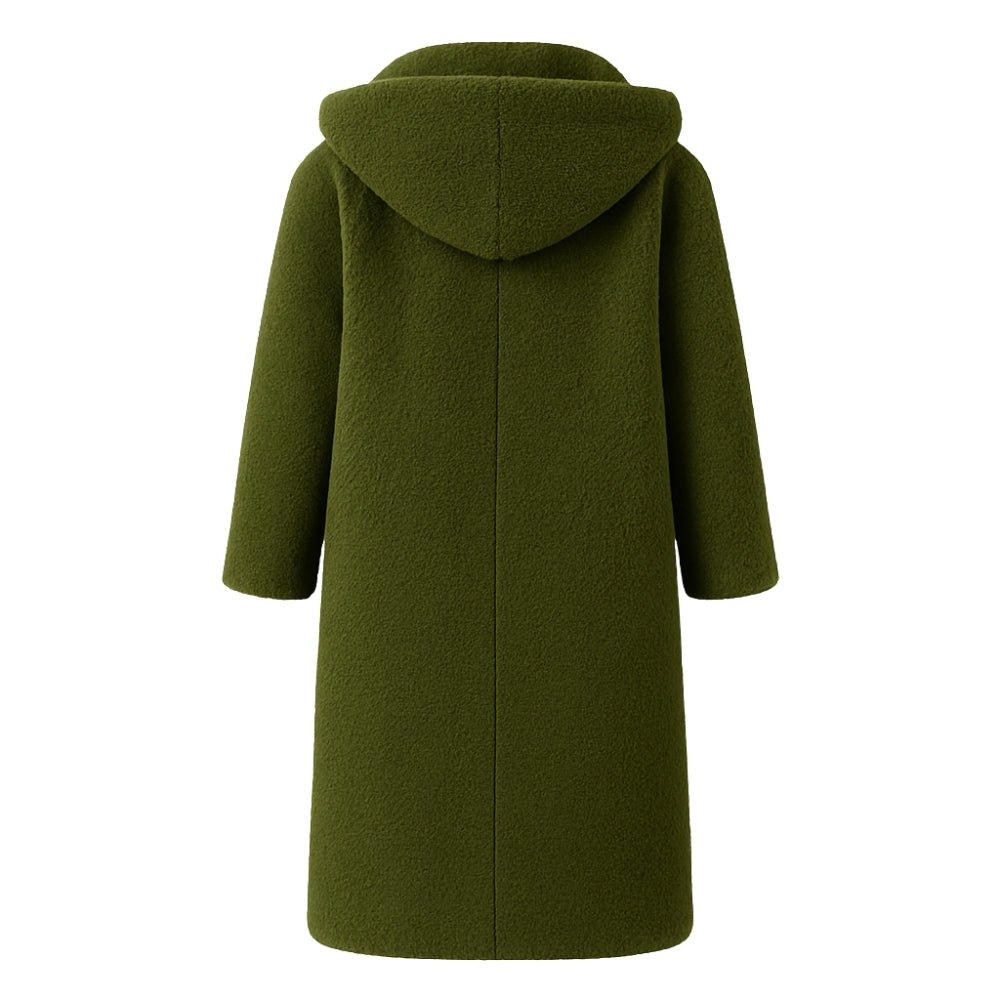 Elowen | Hooded Teddy Oversized Coat