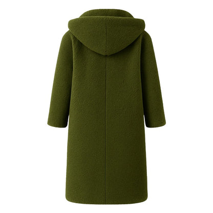 Elowen | Hooded Teddy Oversized Coat
