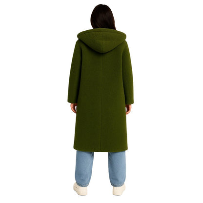 Elowen | Hooded Teddy Oversized Coat