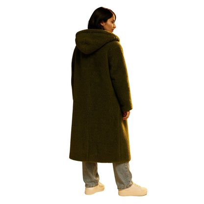 Elowen | Hooded Teddy Oversized Coat