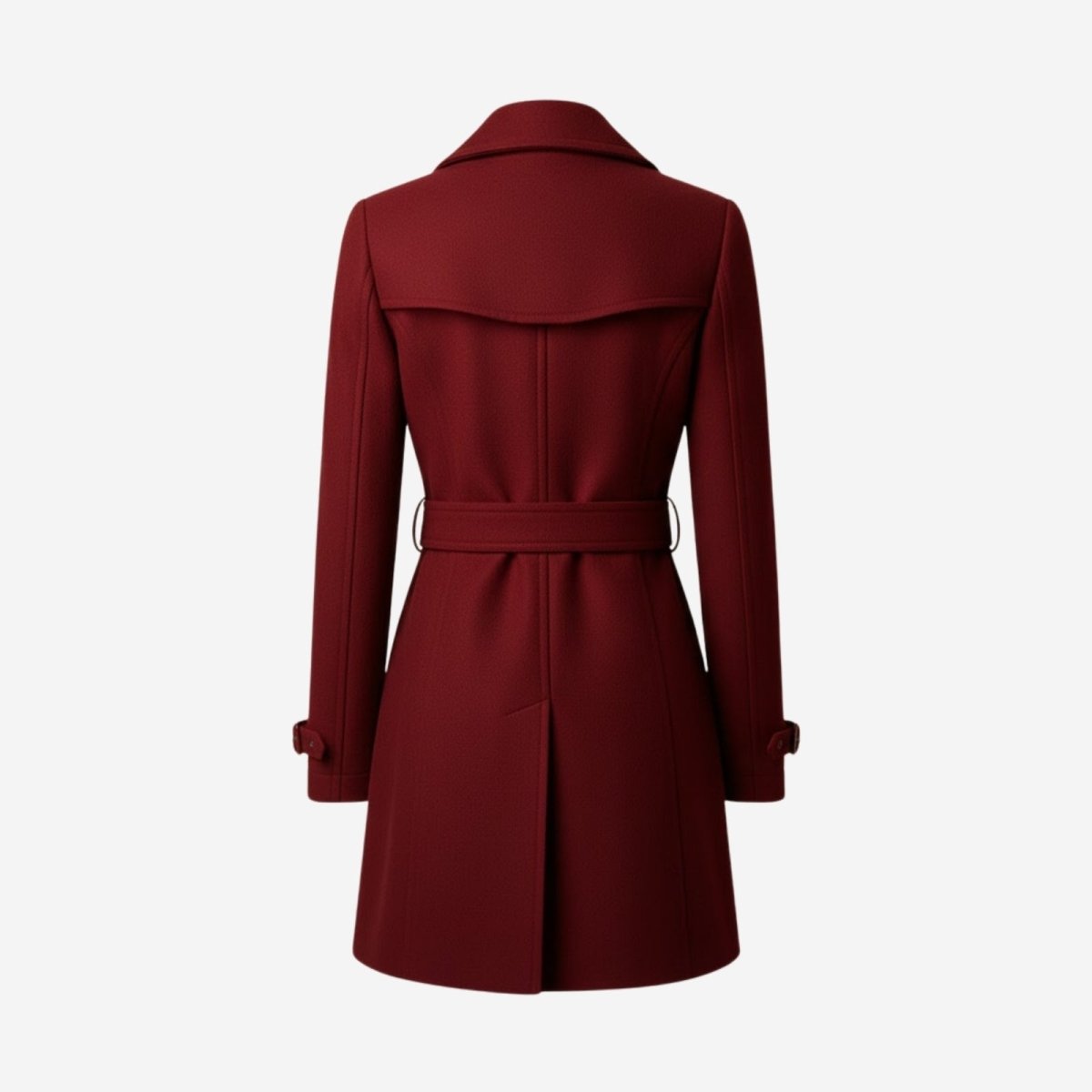 Valentina | Double Breasted Wool Trench Coat