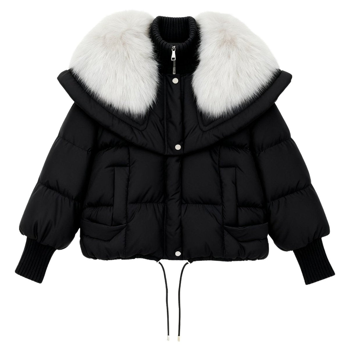 Aurelia | Duck Down Puffer Coat Fur Collar