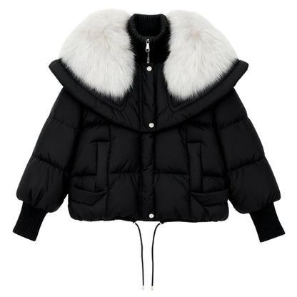 Aurelia | Duck Down Puffer Coat Fur Collar