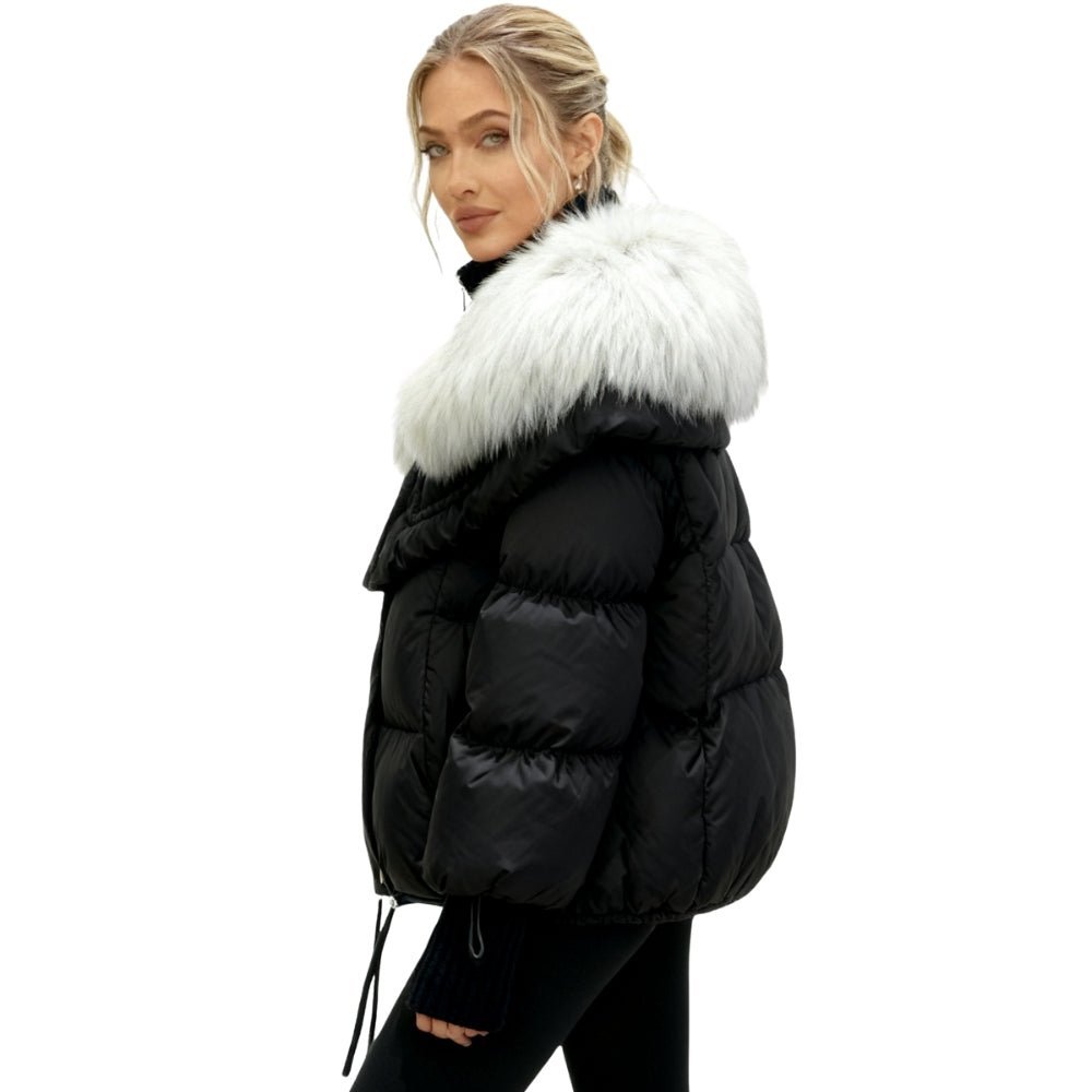 Aurelia | Duck Down Puffer Coat Fur Collar