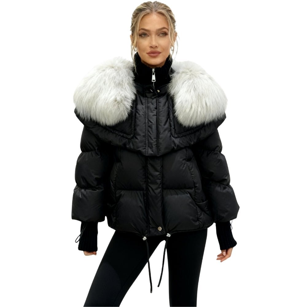 Aurelia | Duck Down Puffer Coat Fur Collar