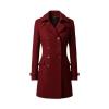 Valentina | Double Breasted Wool Trench Coat