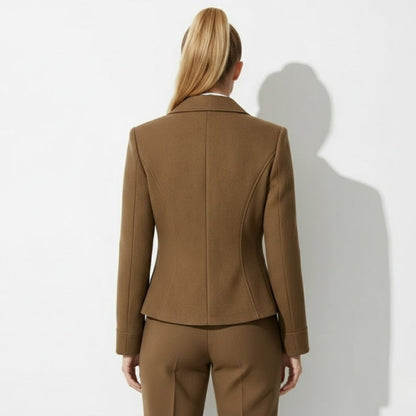 Aurore | Sculpted Notched Lapel Blazer