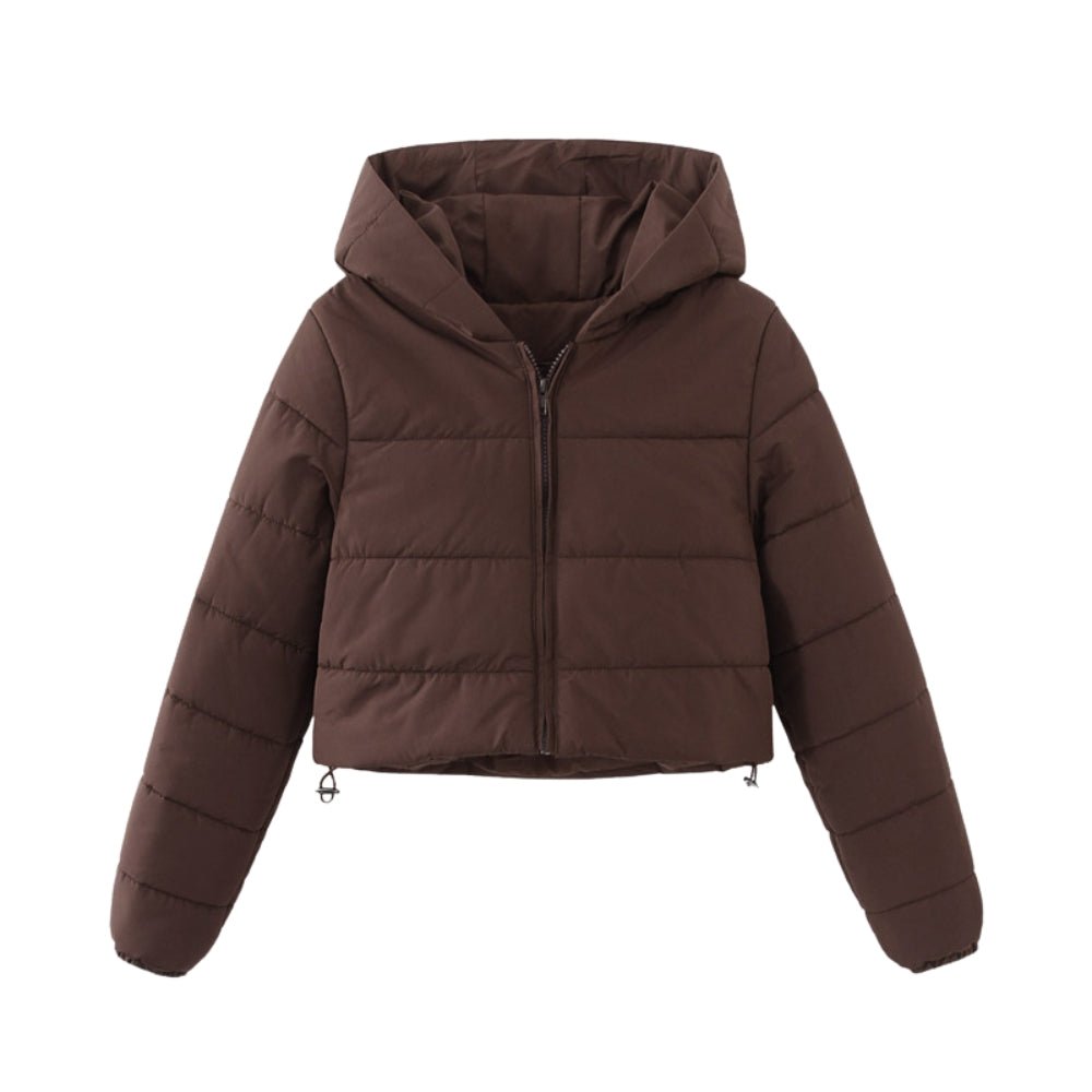 Inaya | Hooded Cropped Puffer Jacket