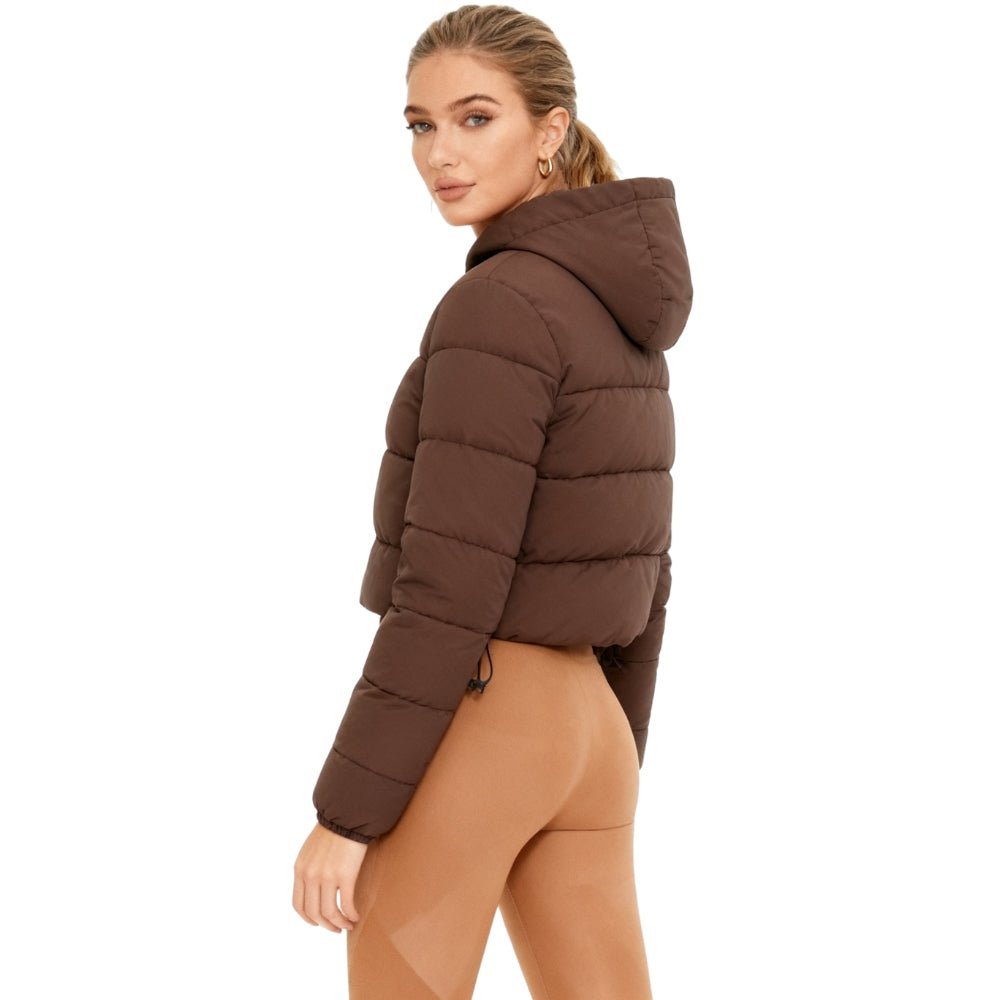Inaya | Hooded Cropped Puffer Jacket
