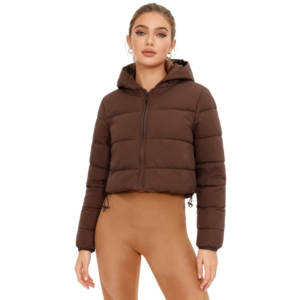Inaya | Hooded Cropped Puffer Jacket