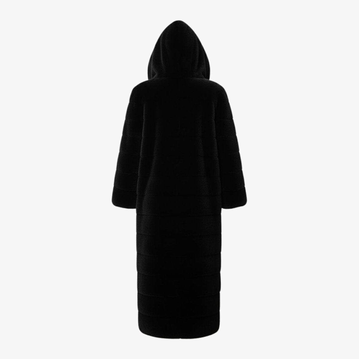 Anastasia | Long Hooded Faux Fur Coat