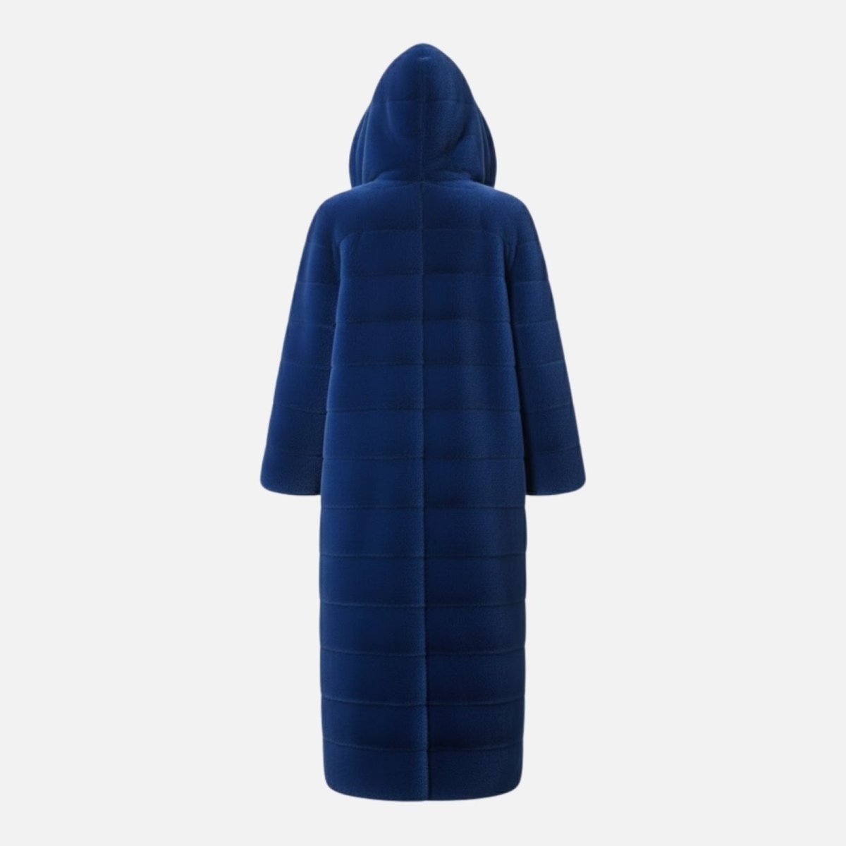 Anastasia | Long Hooded Faux Fur Coat