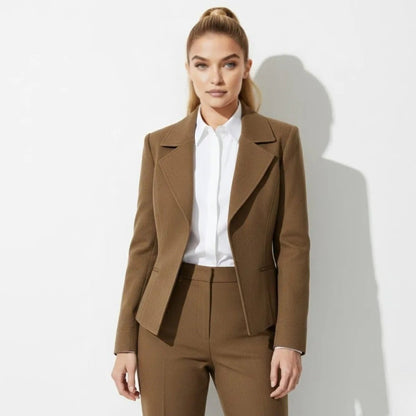 Aurore | Sculpted Notched Lapel Blazer