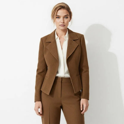 Aurore | Sculpted Notched Lapel Blazer