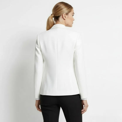 Aurore | Sculpted Notched Lapel Blazer