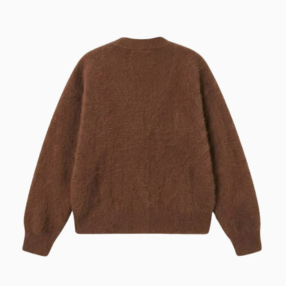 Elaris | Oversized Mohair Knit Cardigan