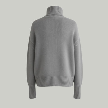 Averelle | Oversized Cashmere Turtleneck Sweater