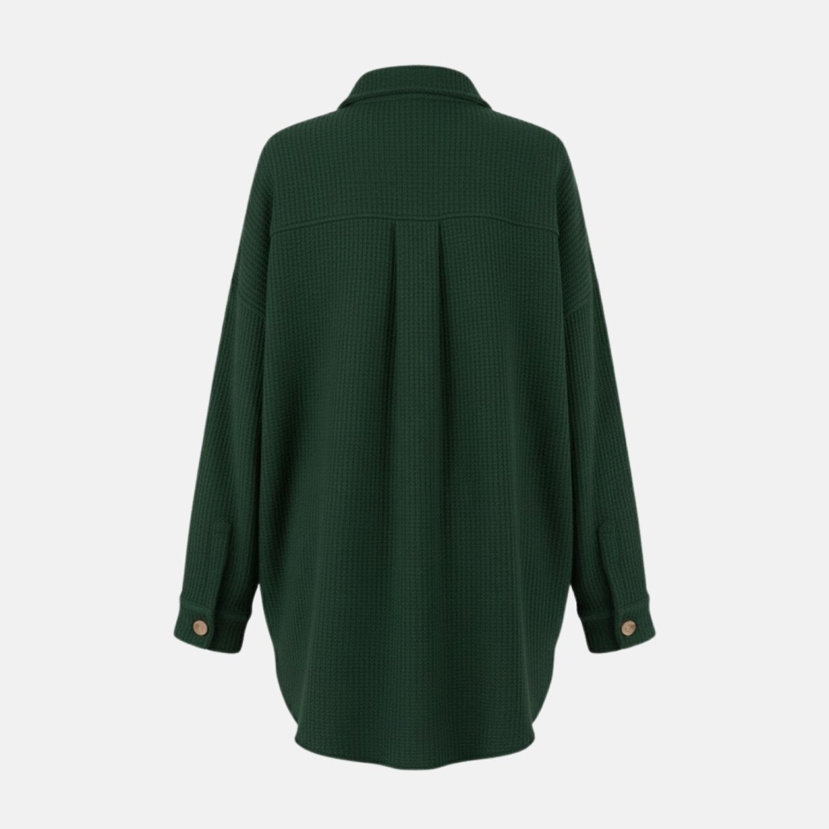 Donelle | Waffle Knit Shacket Relaxed Fit
