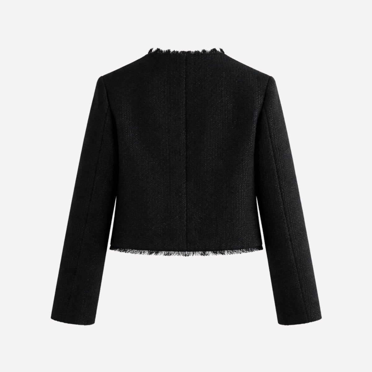 Colette | Cropped Bouclé Tweed Jacket