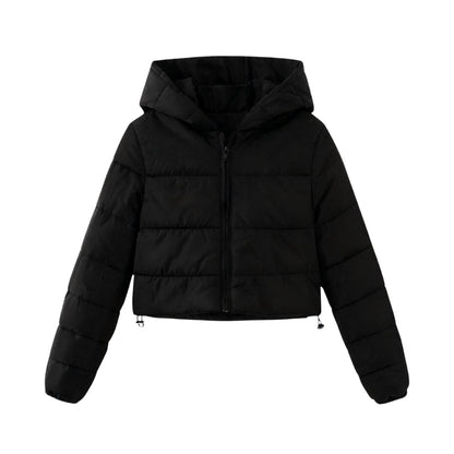 Inaya | Hooded Cropped Puffer Jacket