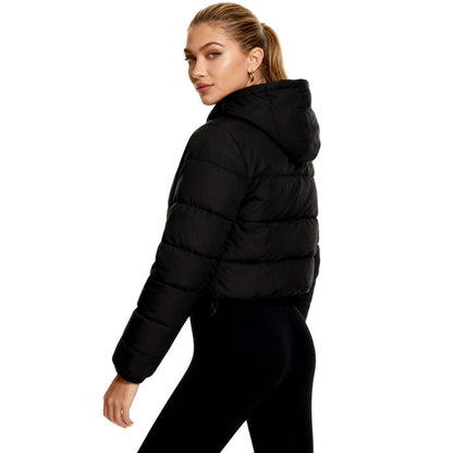Inaya | Hooded Cropped Puffer Jacket
